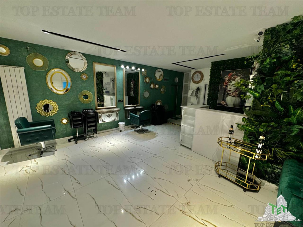 Spatiu comercial de /Chiajna/Rosu/ Salon de infrumusetare