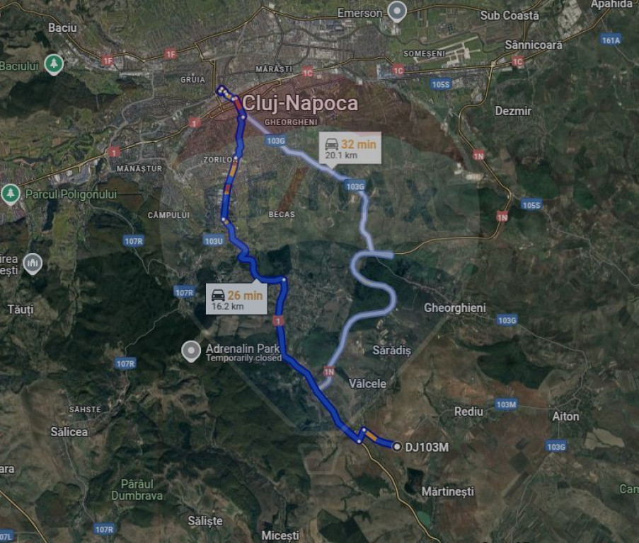 Teren Valcele, la asfalt, 5.000 - 50.000 mp, flexibil