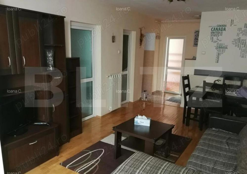 Apartament 3 camere, 56 mp, zona Budai