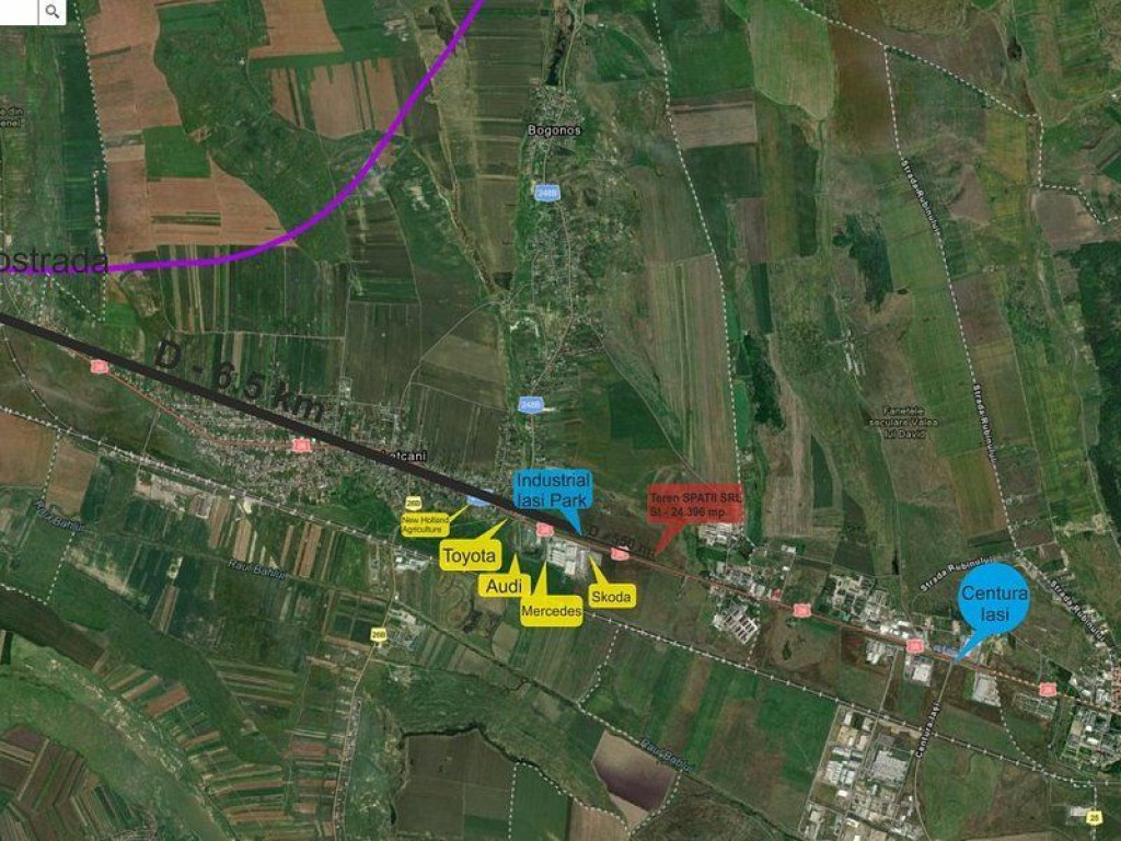 Vindem teren cu deschidere la E 583. Comision Zero!!
