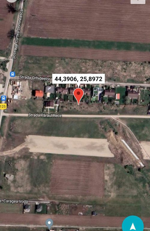 Teren intravilan in comuna Domnesti - sat Teghes