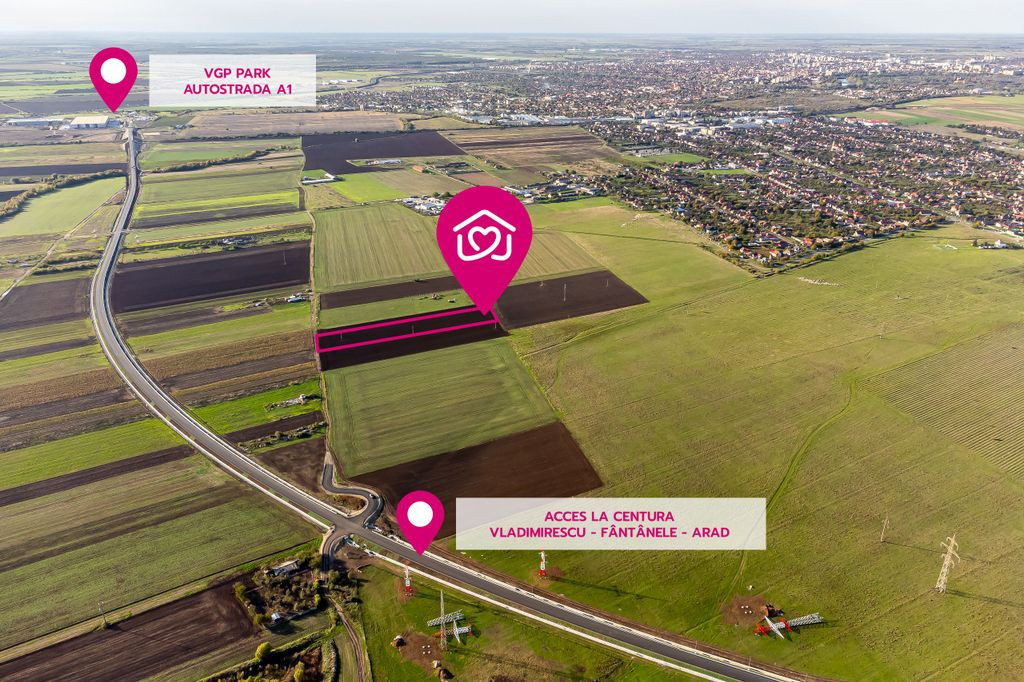 PRET REDUS Teren pozitionat strategic pe soseaua de centu...