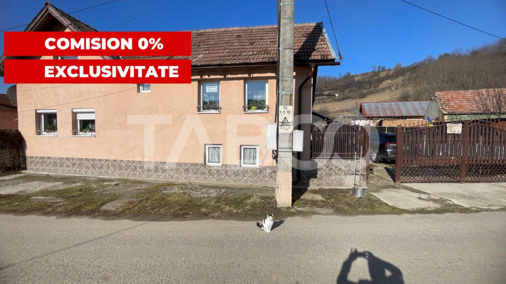 Casa de vanzare in Stenea-jud Sibiu – renovata si utilata