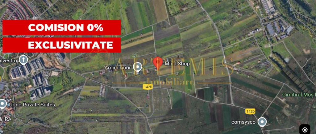 Investitie, Teren intravilan, 839 mp, Sopor/Aleea Anemonelor