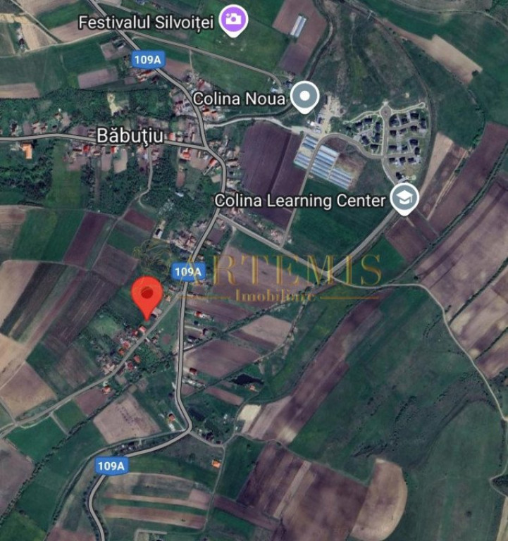 Teren 1000 mp, intravilan Babutiu., zona Colina Noua