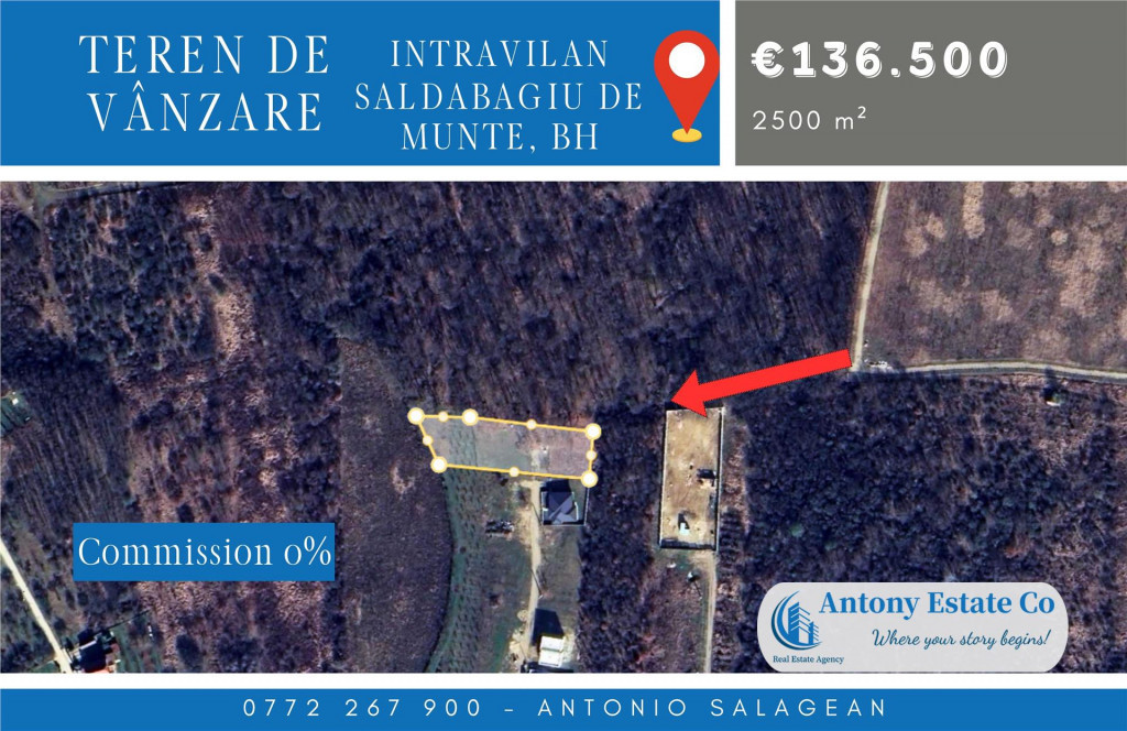 Teren intravilan de , Saldabagiu De Munte, Bihor