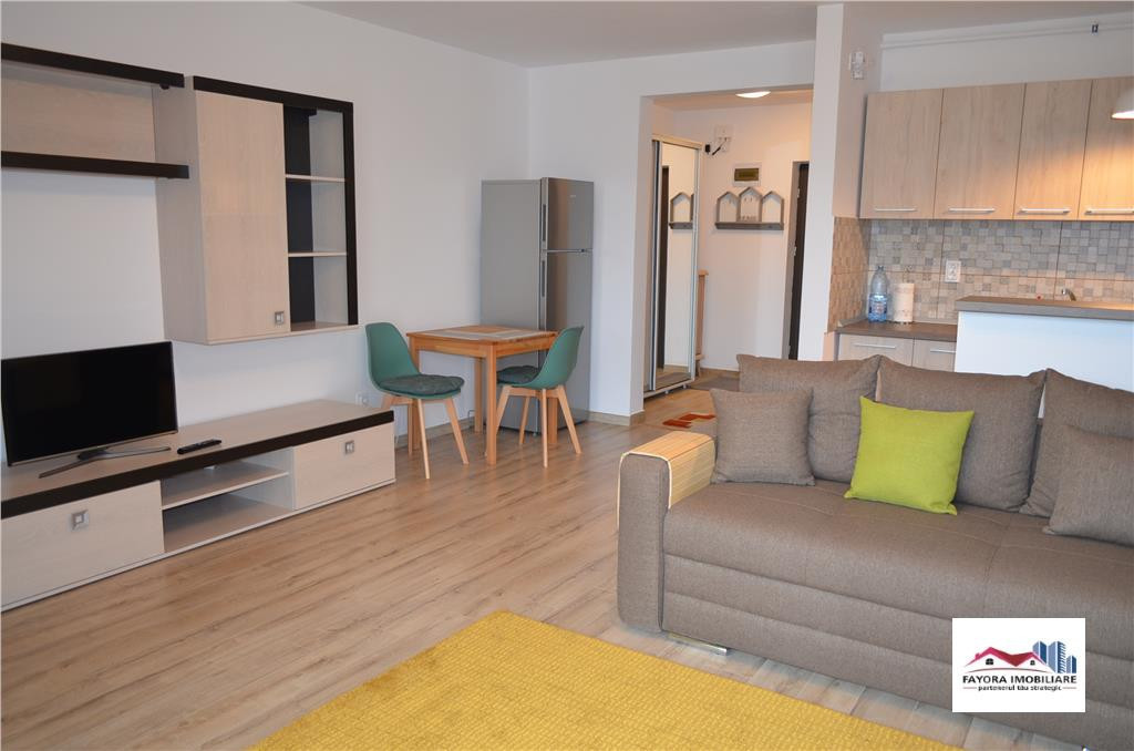 Apartament Nou Mobilat si Utilat 1 Camera de Inchiriat Zona