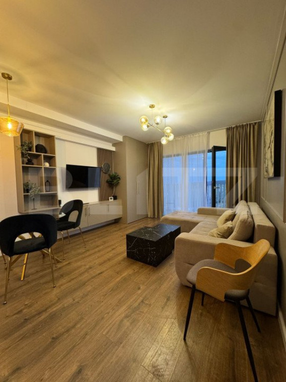 Apartament, 2 camere, 45 mp, etaj intermediar, bloc nou, zon