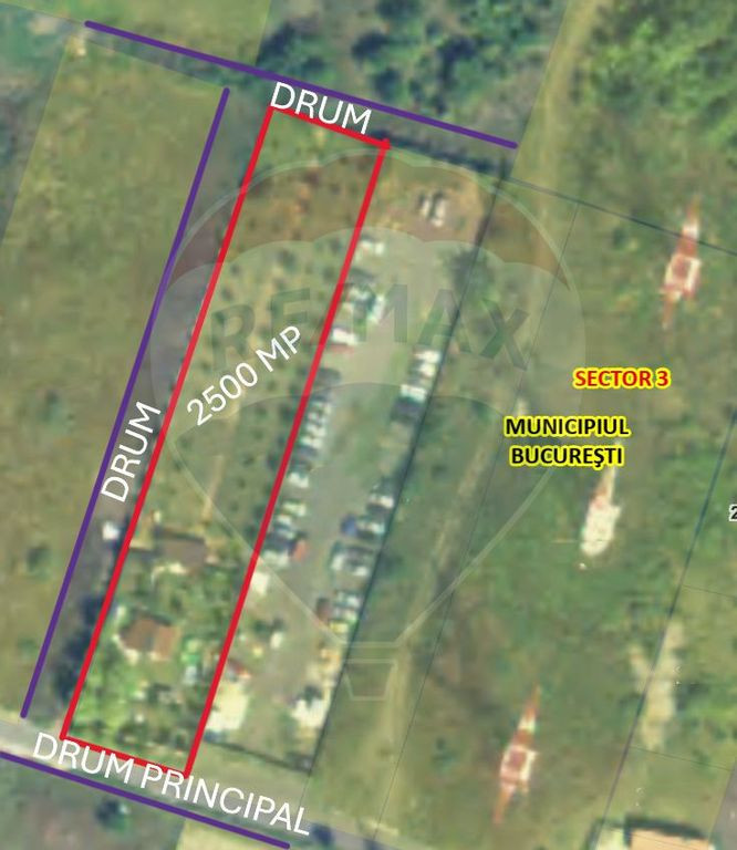 De Vanzare Teren 2500 mp Nicolae Grigorescu