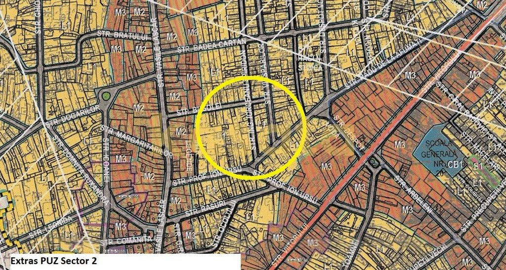 Teren de Vanzare 702 Mp - Central - Sector 2