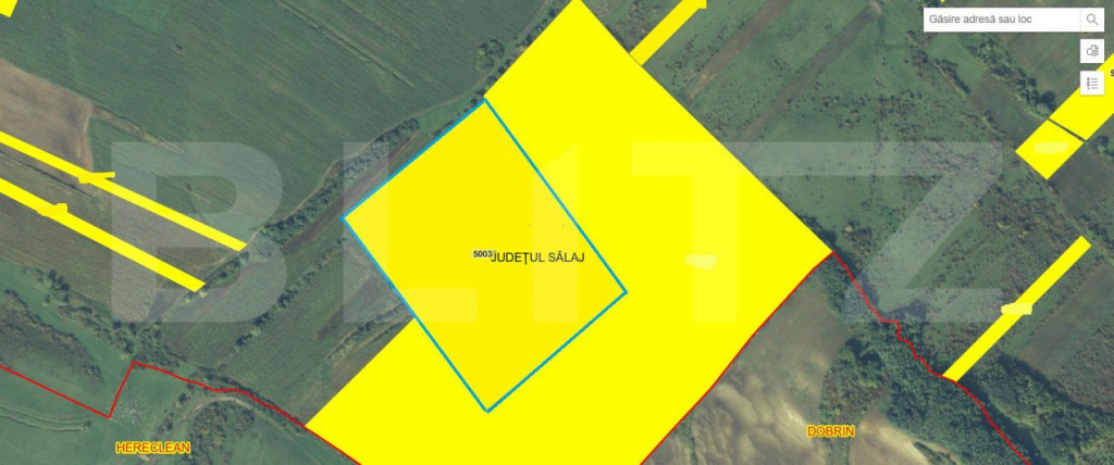 Teren agricol in suprafata de 87000 mp, UAT Salatig