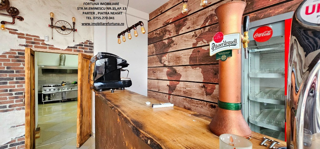 Spatiu comercial/Restaurant,tarasa ,gradina de vara,1 Mai-de inchiriat