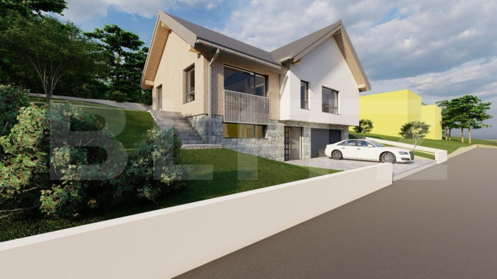 Casa spatioasa foarte luminoasa, 230 mp utili, 850 mp teren