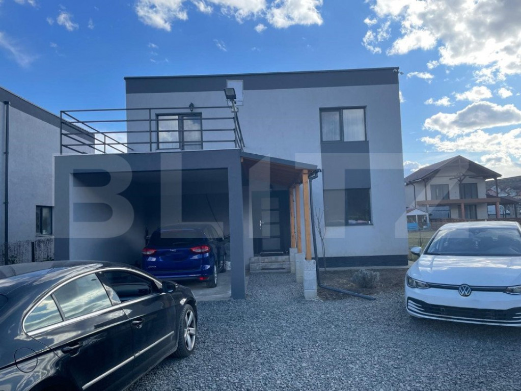 Casa la cheie, 4 camere, 120 mp, teren 700 mp Jucu de Mijloc