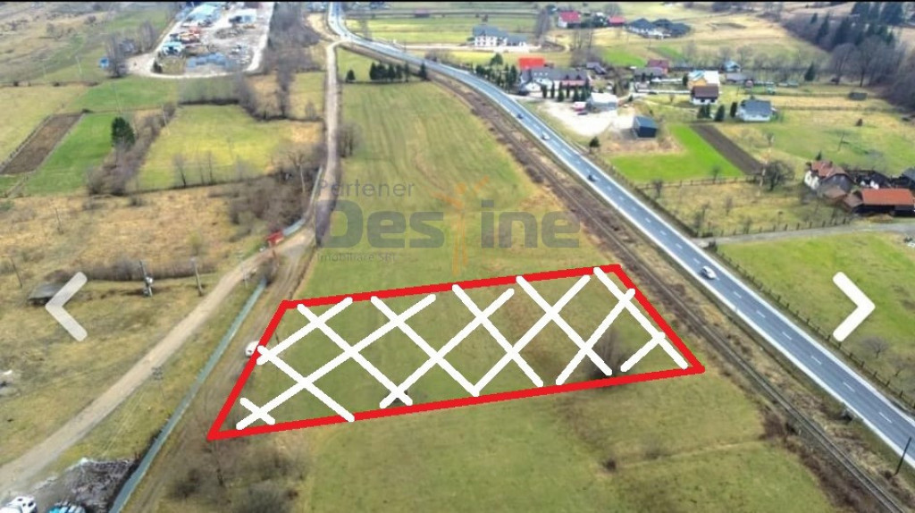 Comision 0%-Teren intravilan cu utilități 3814 mp- Frasin