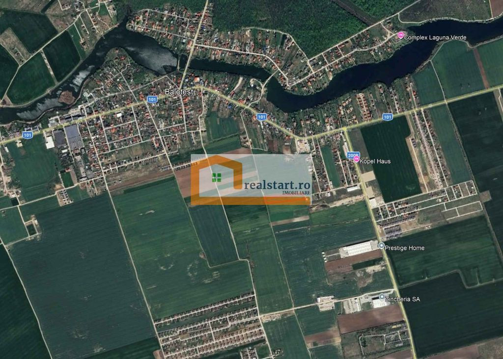 Balotesti, Investie, 15000mp intravilan, D 54,7ml, zona n...