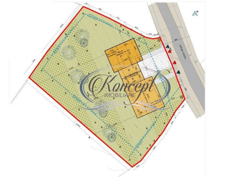 Teren cu autorizatie de construire in Sat Gheorghieni