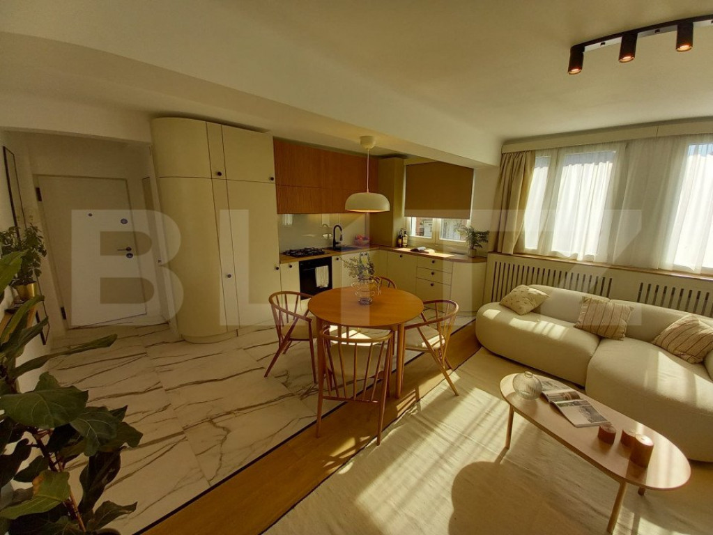 Central ! Apartament decorat in stil Art Deco, 46mp, P-ta Mi