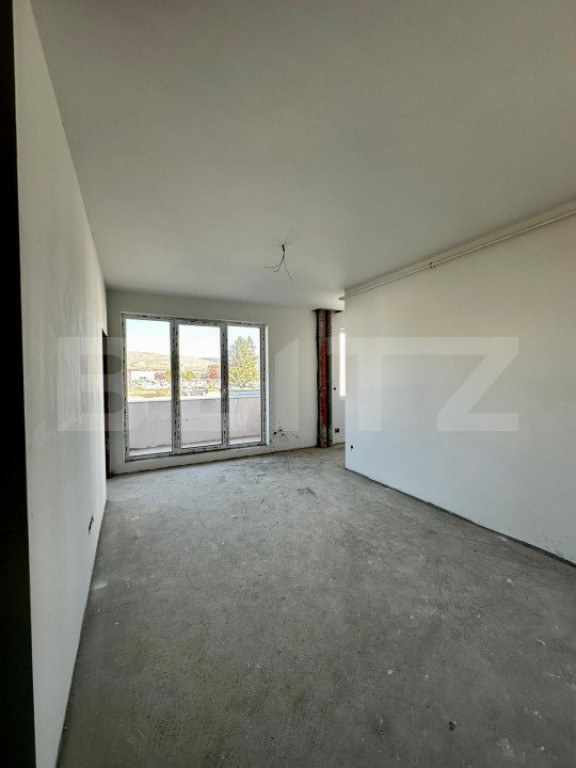 Apartament 2 camere, semifinisat, 46 mp utili, parter inalt,