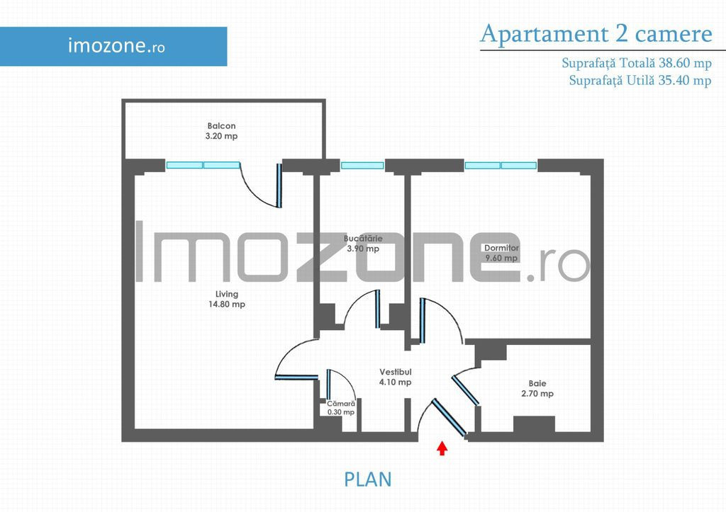 Apartament 2 camere aproape de metrou Lujerului, comision 0