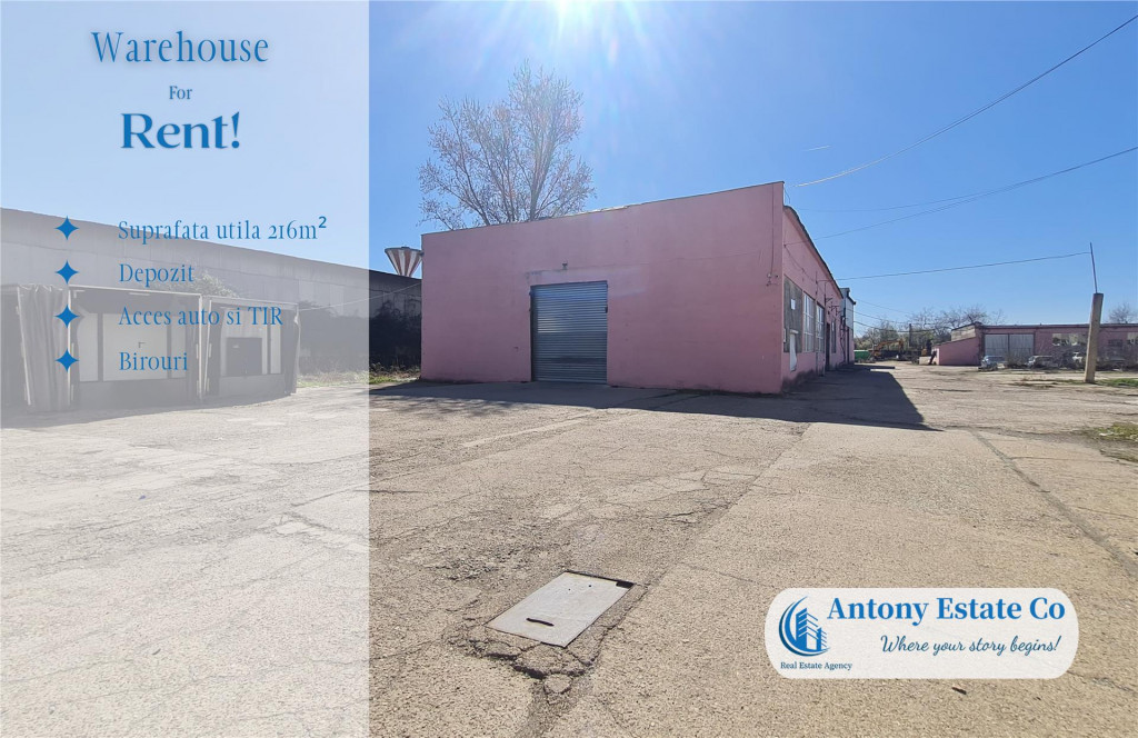 Hala Industriala, Depozit, Atelier, de inchiriat,Str. Uzinel