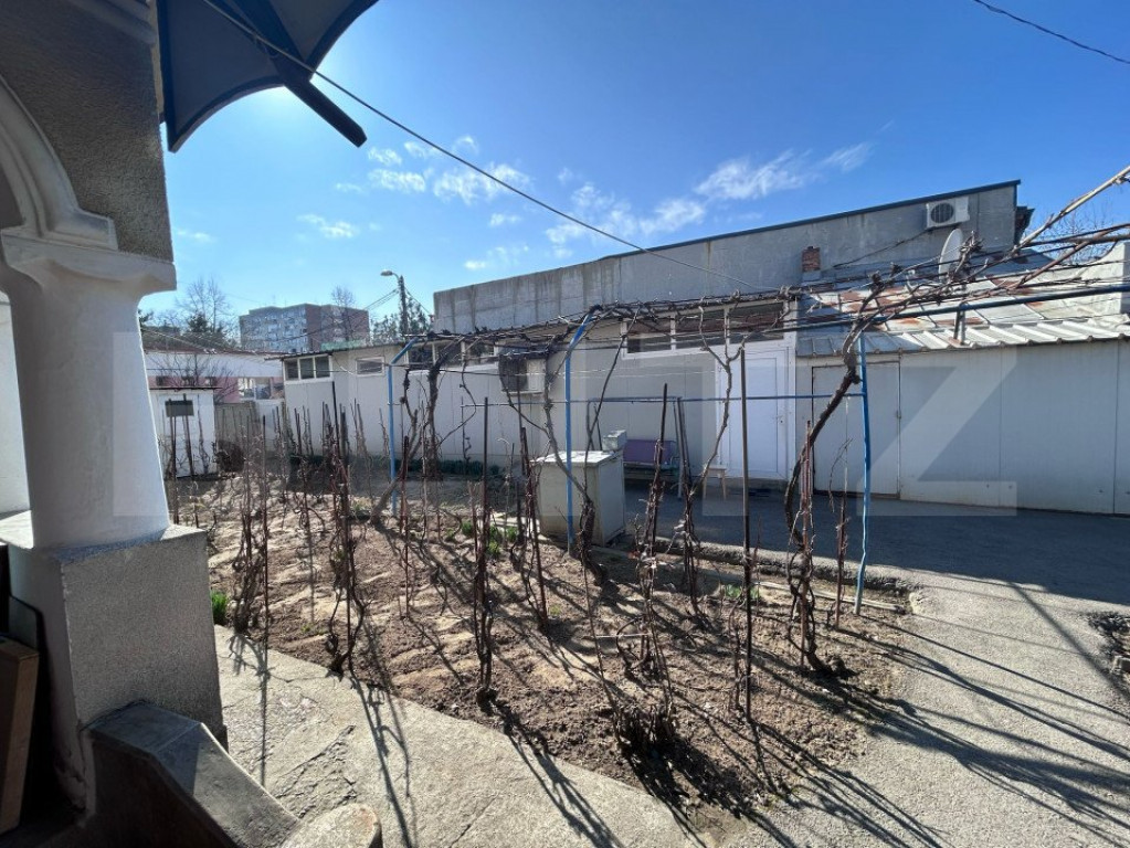 4 spatii comerciale, divizate curte comuna, Bazda lui Novac