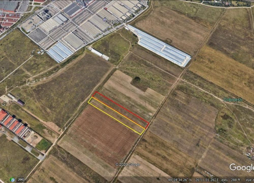 Teren 7500mp-Fundeni Dobroesti