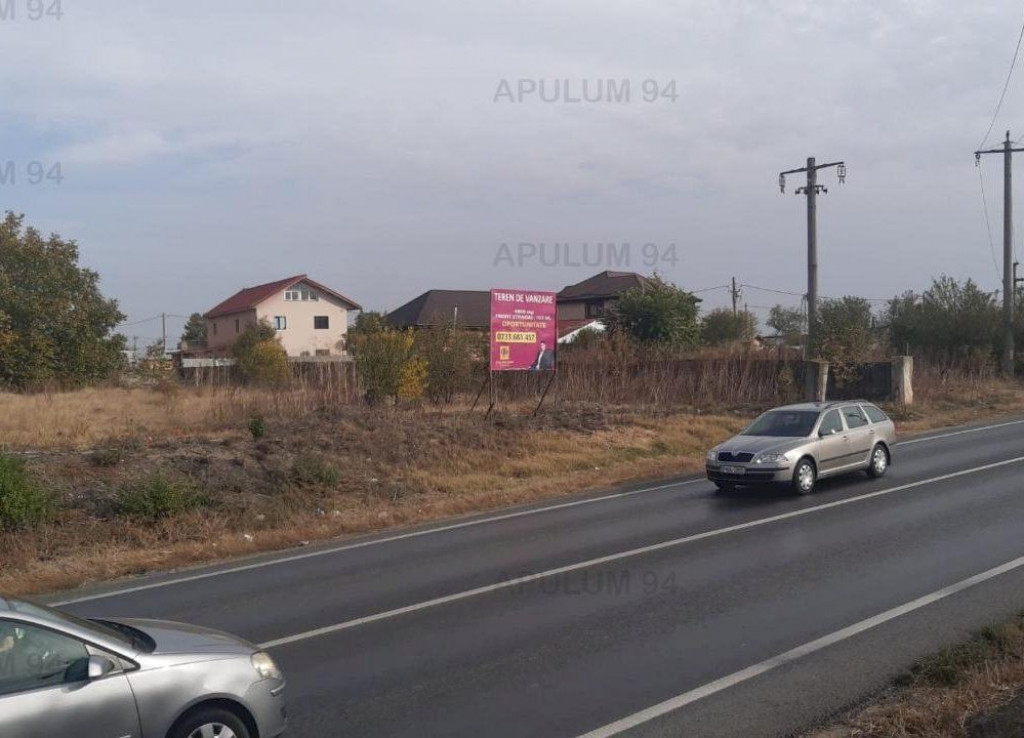 Teren cu vizibilitate extraordinara - 100ml la DNCB Centu...