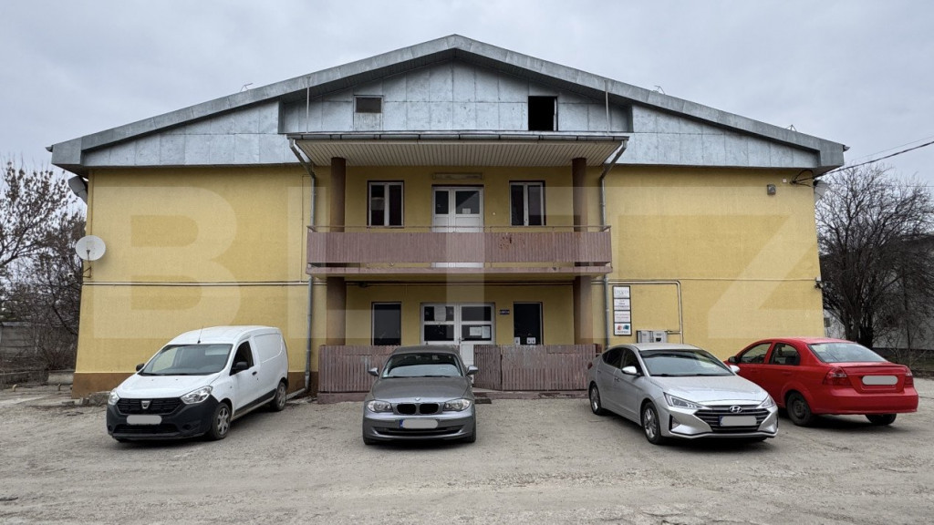 Hală industrială P + 1, 1.977 mp, teren 2.700 mp, Bariera