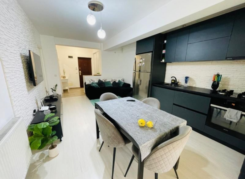 Apartament 2 camere mobilat si utilat,parcare exterioara inclusa Baciu