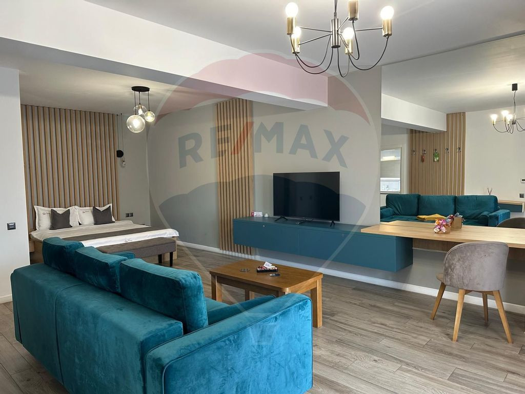 Apartament de lux cu 1 camera tip studio si parcare privata