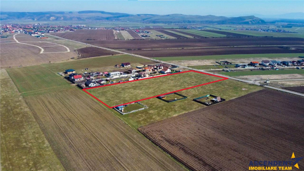 Teren intravilan 18.200mp, cu PUZ si PUD, ideal constructi c