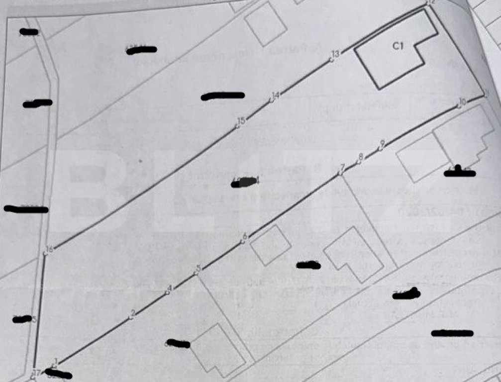 Casa la rosu 250 mp, teren 2100 mp, front 21.5 mp, zona prem