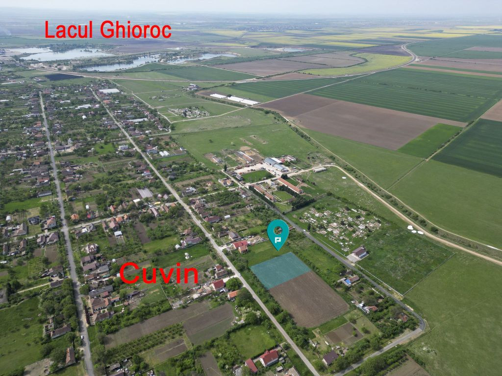 Teren Intravilan de 3,090 mp în Cuvin