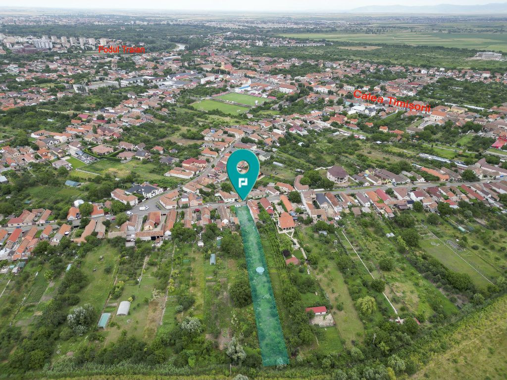 Teren intravilan 2311mp, 35 euro mp