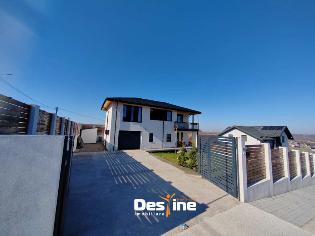 CORNEȘTI - Casă modernă P+1+POD, Clasa A, 196.5 mp + 500