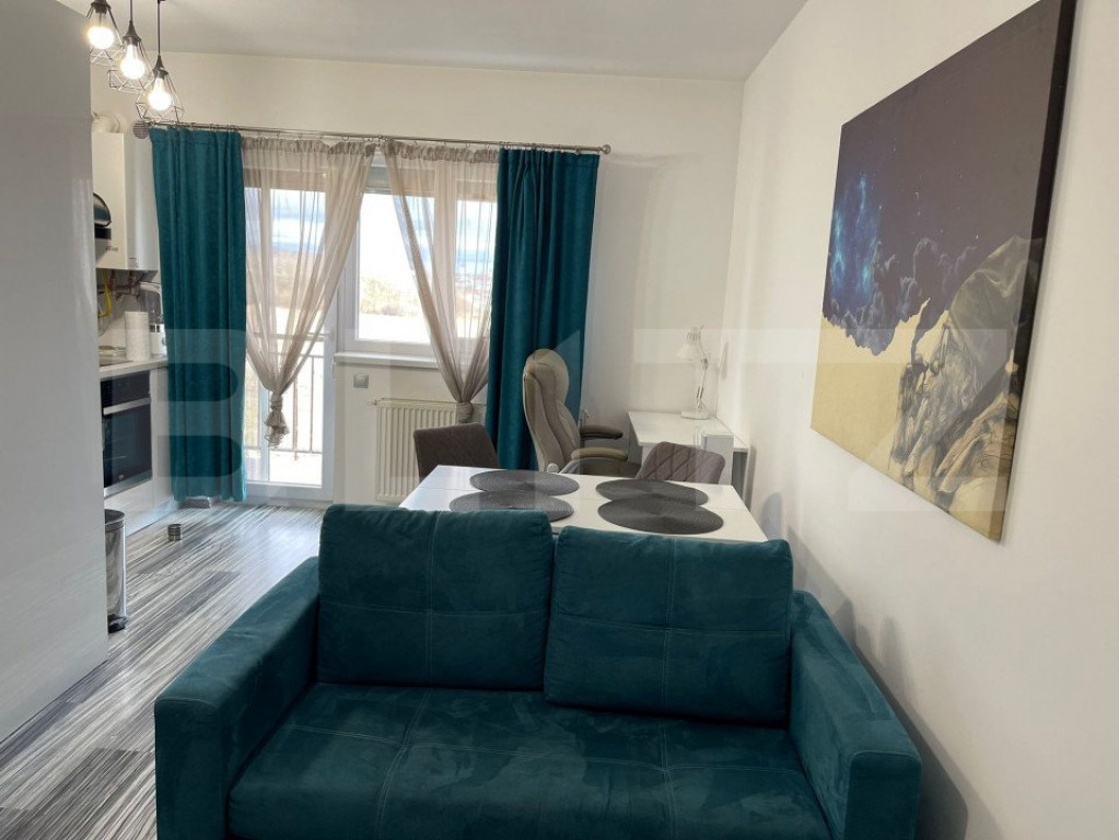 Apartament cu 2 camere, 35 mp si curte de 40 mp, zona Ogorul