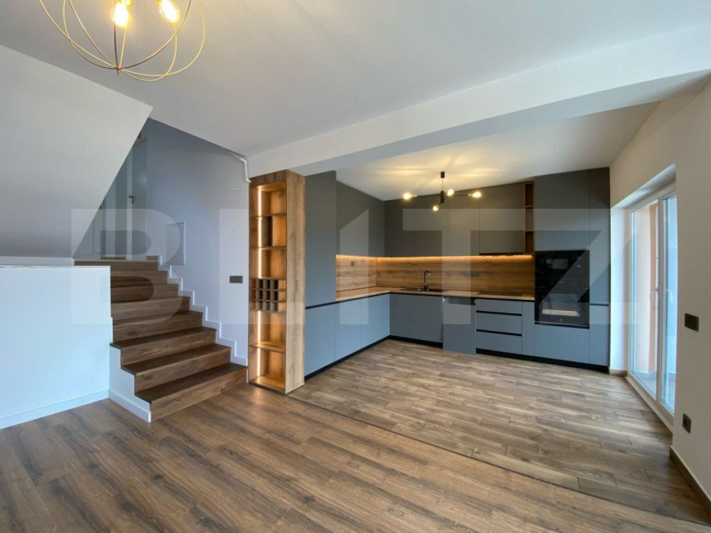 Casa finisata modern amplasata intr-un cartier rezidential,