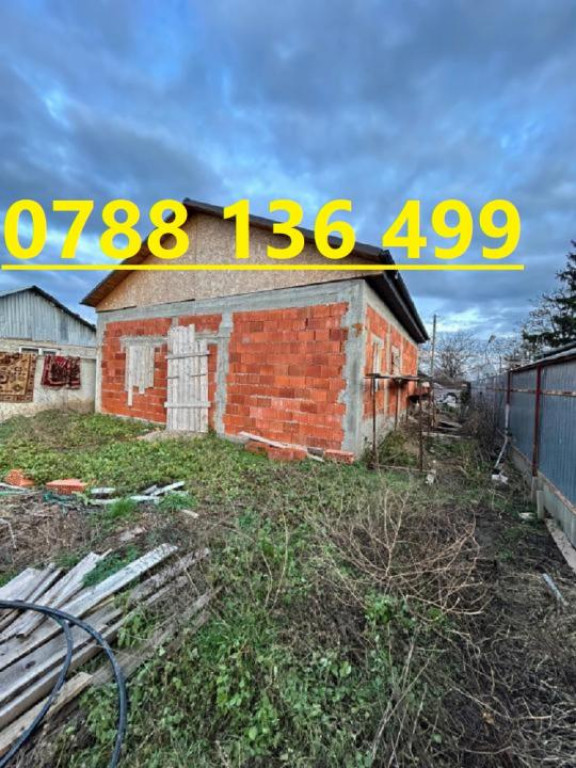 Casa din Caramida 4camere, teren 850 mp Cazasu