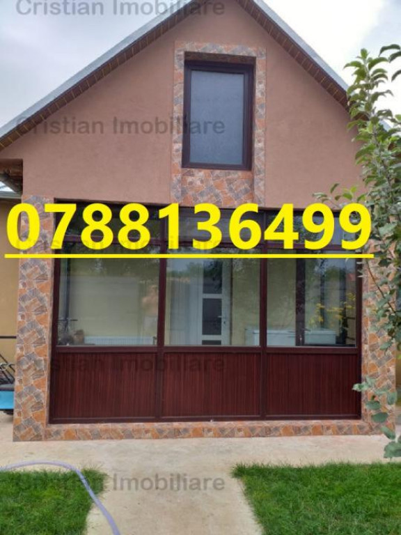 SUPERBA Casa MOBILATA SI UTILATA, teren 985mp, la 20km Brai