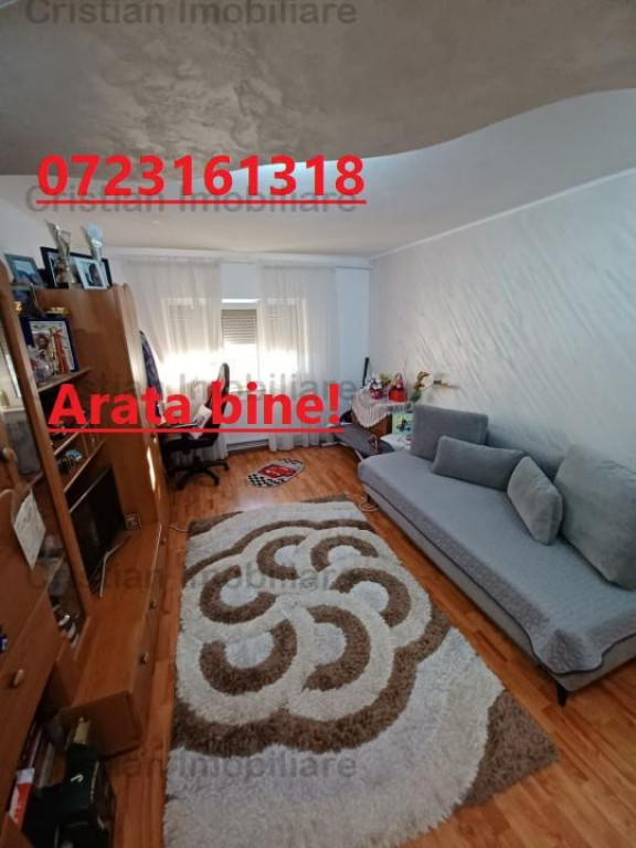 2 camere, Bine intretinut, 52 mp, zona Radu Negru - Capatul