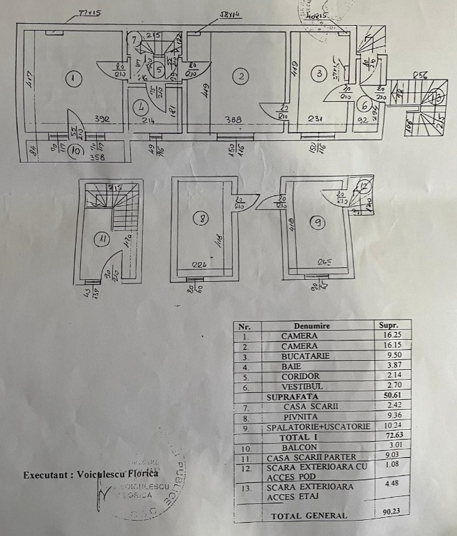 Apartament in vila, zona Marriott, Uranus