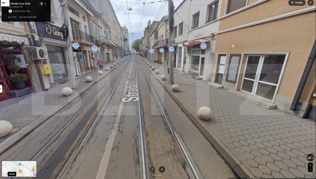 Spatiu comercial, 2 incaperi, 30 mp, zona Central