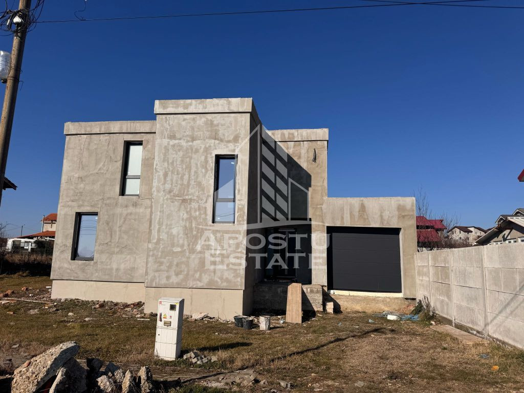 Casa individuala moderna,5 camere si garaj,Pischia