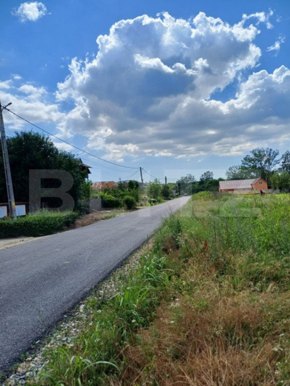 Teren intravilan, plan drept, asfalt, 2000 mp, zona Goiesti