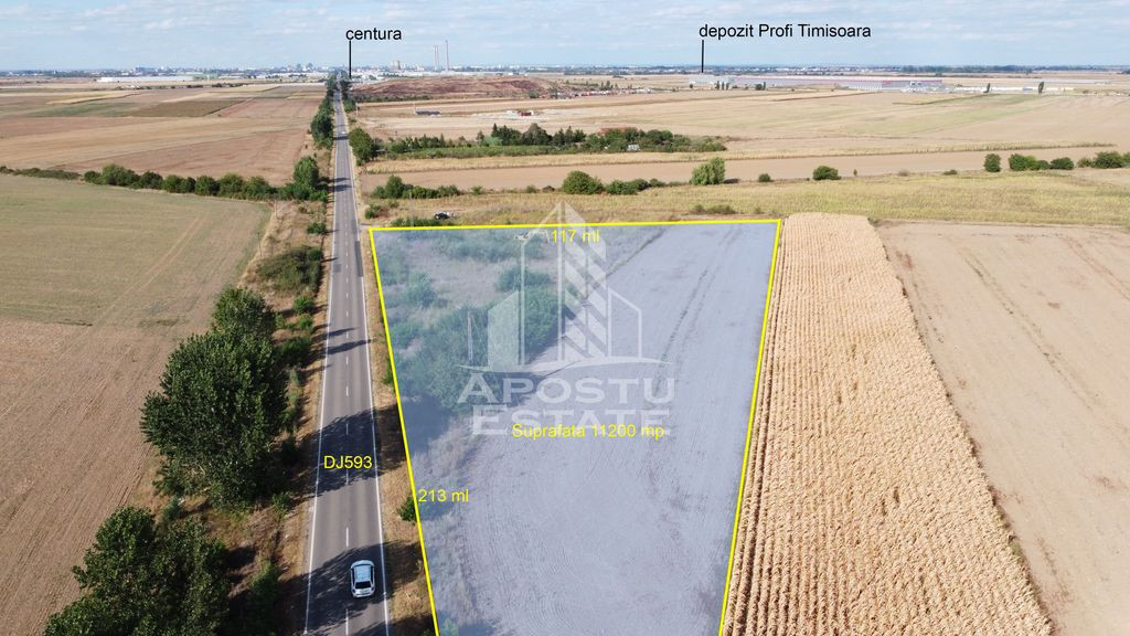 Teren Servicii, Sport si Agrement, 11200 mp, langa centur...