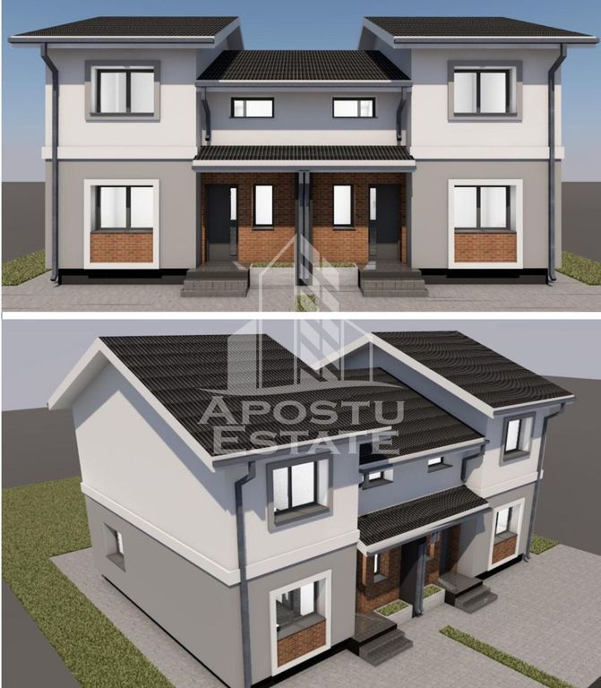 Duplex in Mosnita Veche la 2 minute de intrare in TIMISOARA