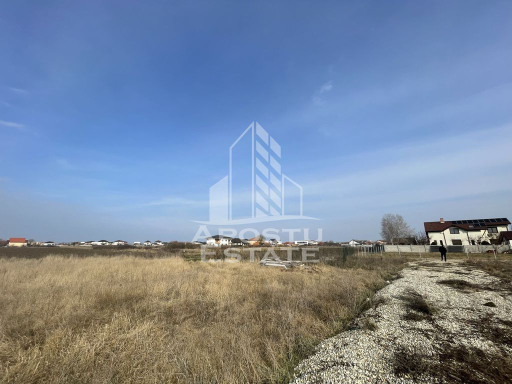 Teren intravilan 536 mp + 357 mp spatiu verde, Giarmata Vii