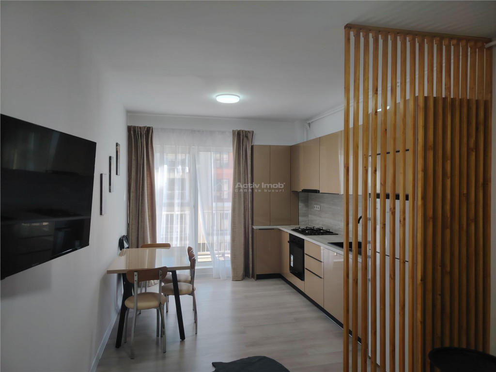 2 camere, in cartier rezidential, mobilat si utilat modern,