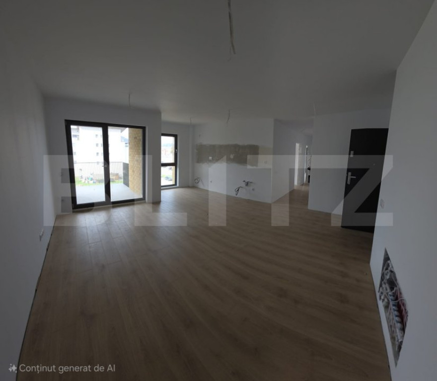 Apartament de 3 camere, 64mp utili, bloc nou, Calea Moldovei